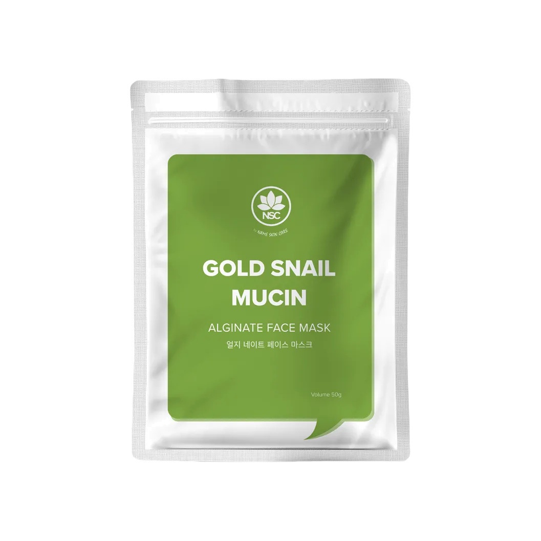 Маска альгинатная для лица Gold Snail mucin