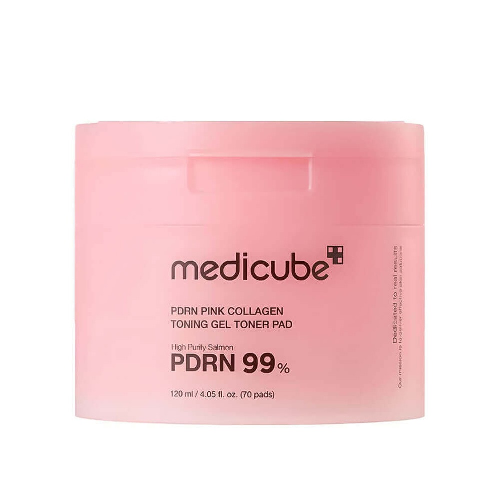 Тонер-пэды гелевые с ПДРН и коллагеном PDRN Pink Collagen