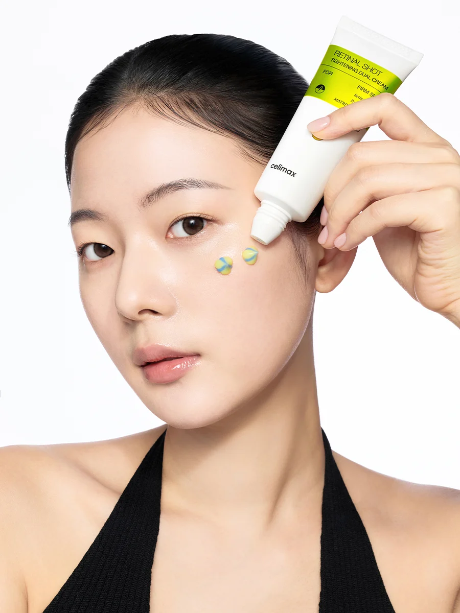 Крем двойной с ретиналем и пептидами The Vita-A Retinal Shot Tightening Dual Cream