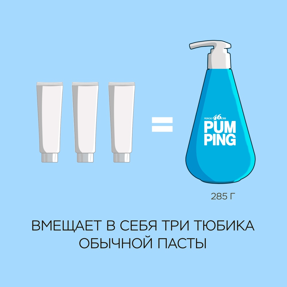 Зубная паста Original Pumping Toothpaste купить в VISAGEHALL