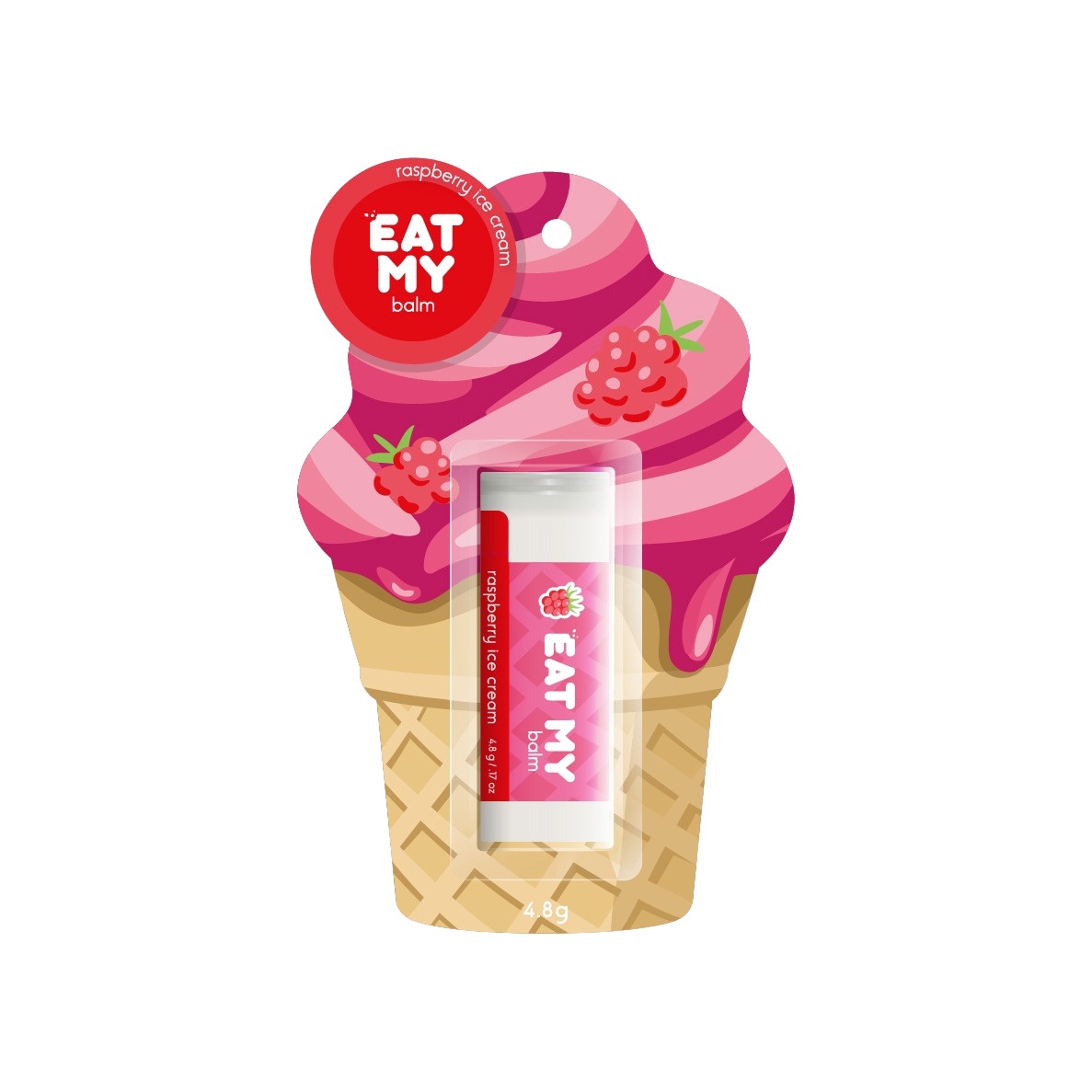 Бальзам для губ Малиновый пломбир купить в VISAGEHALL