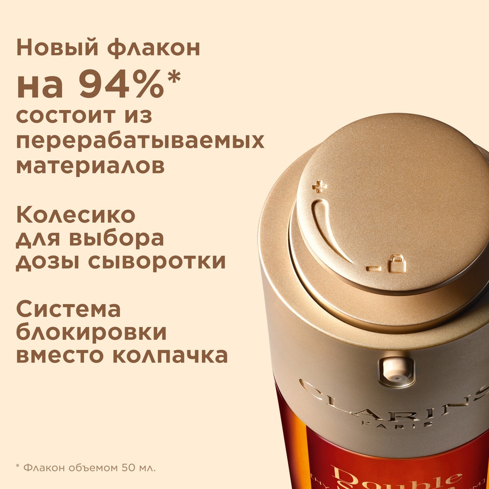 Сыворотка для лица двойная комплексная омолаживающая Double Serum