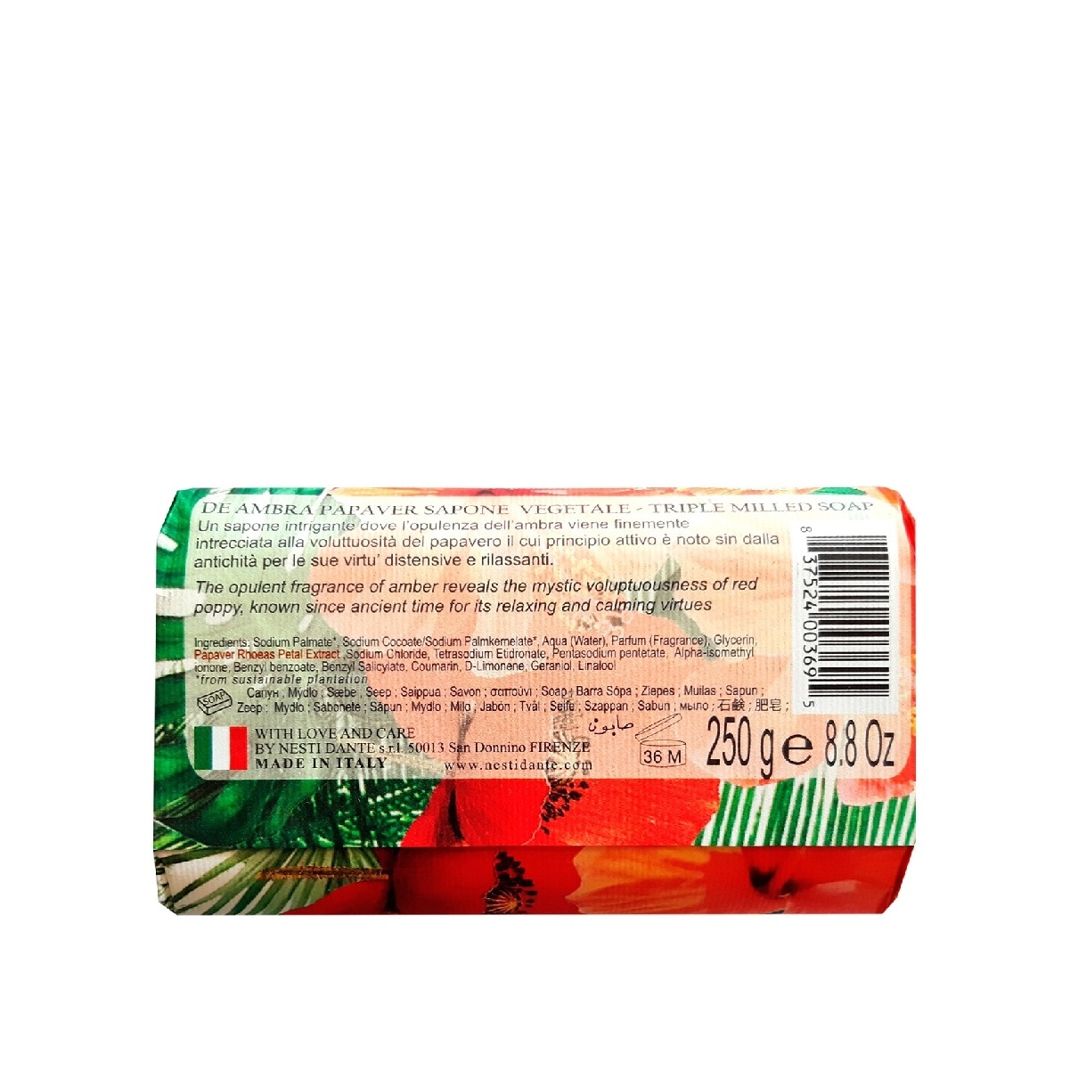 Мыло Янтарный мак With Love And Care купить в VISAGEHALL