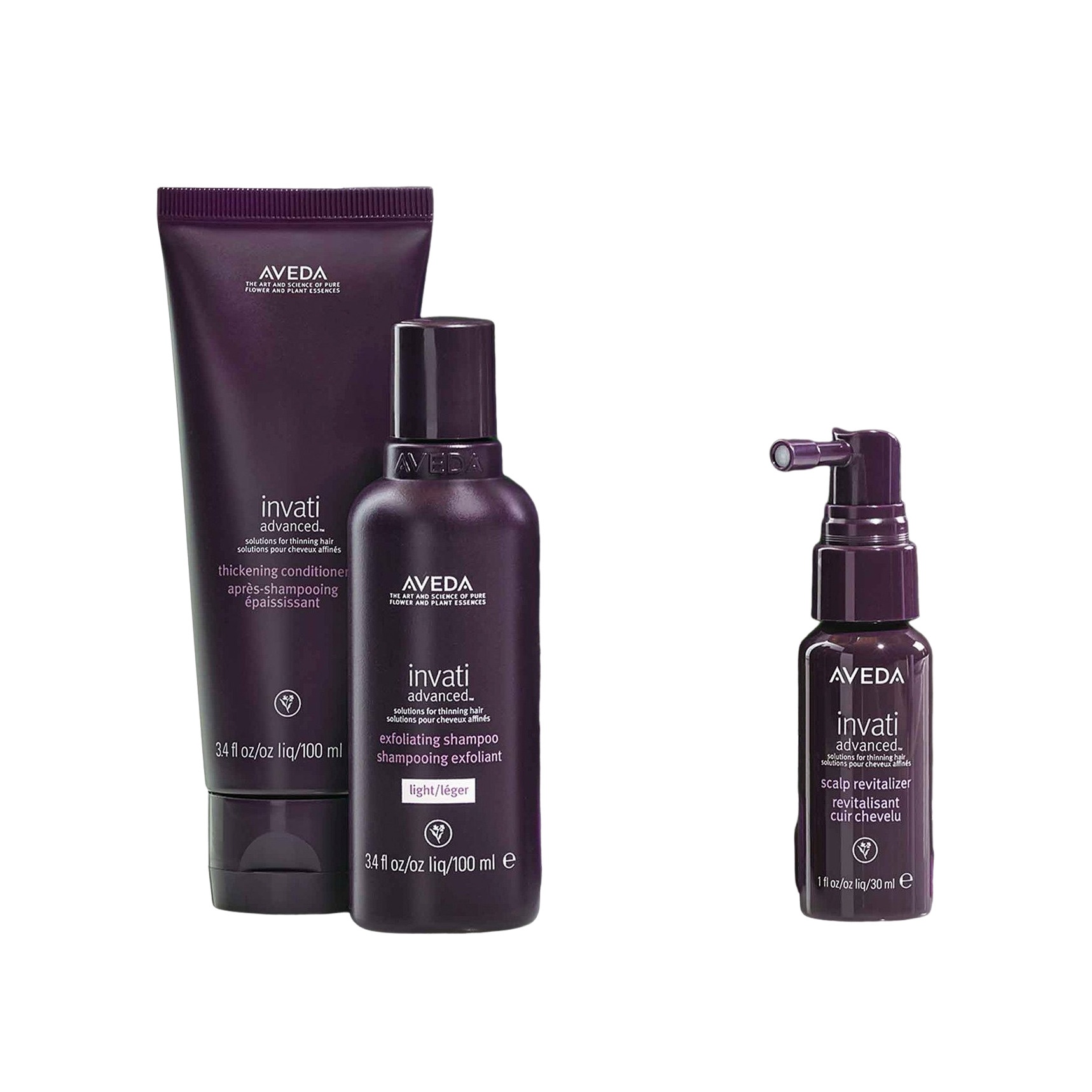 Набор Invati Advanced Thickening Essentials  купить в VISAGEHALL