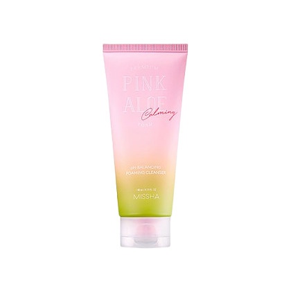 Пенка для лица очищающая с розовым Алоэ Balancing Foaming Cleanser купить в VISAGEHALL
