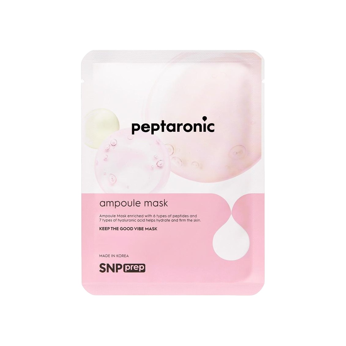Маска тканевая для лица с пептидами увлажняющая укрепляющая Prep Peptaronic купить в VISAGEHALL