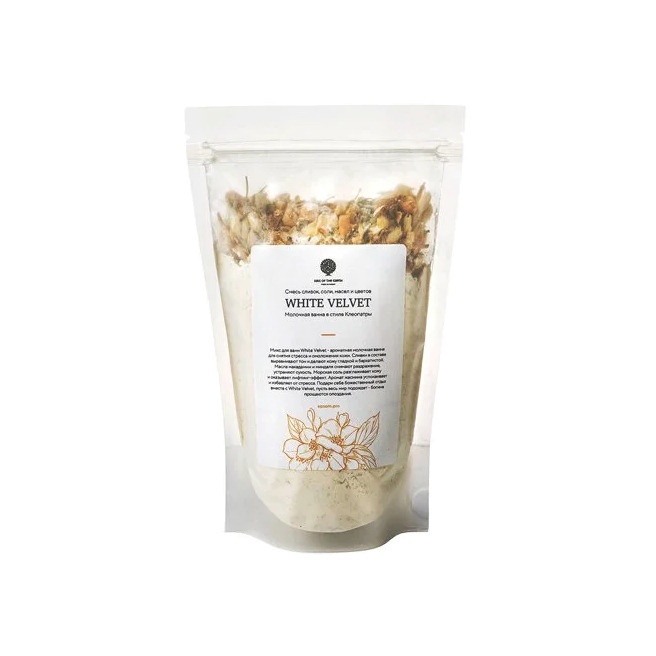 Микс для ванной с цветками жасмина и молоком White Velvet купить в VISAGEHALL