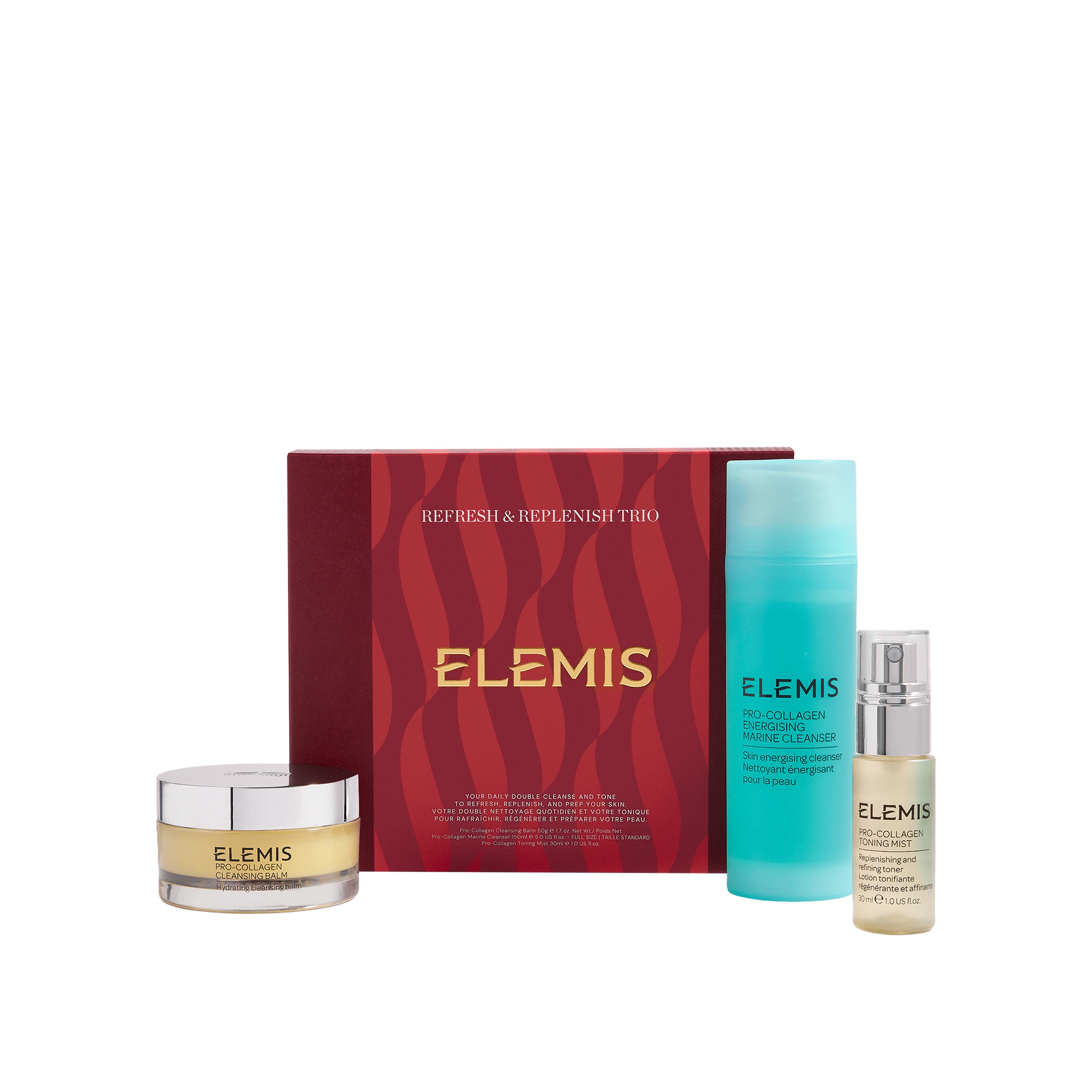 Набор для лица Трио для очищения и тонизирования Pro-Collagen
