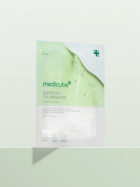 Маска тканевая ультратонкая с центеллой Super Cica Calming Mask купить в VISAGEHALL