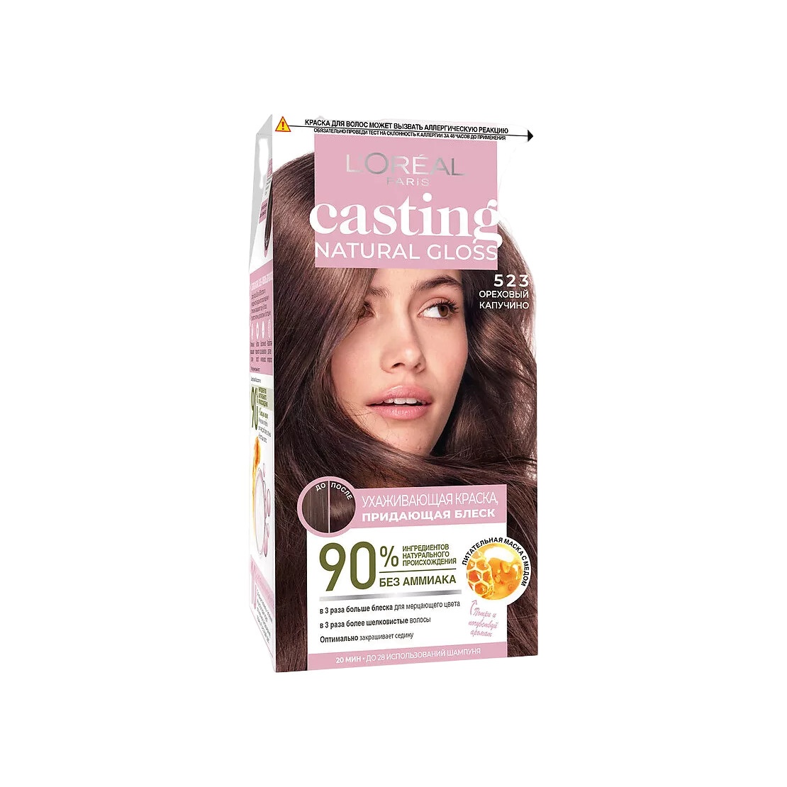 Краска-уход для волос без аммиака Casting Natural Gloss  купить в VISAGEHALL