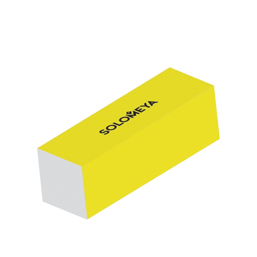 Блок-шлифовщик для ногтей желтый Yellow Sanding Block  купить в VISAGEHALL