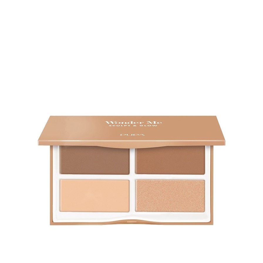 Палетка для контуринга и хайлайтинга лица Wonder Me Sculpt & Glow