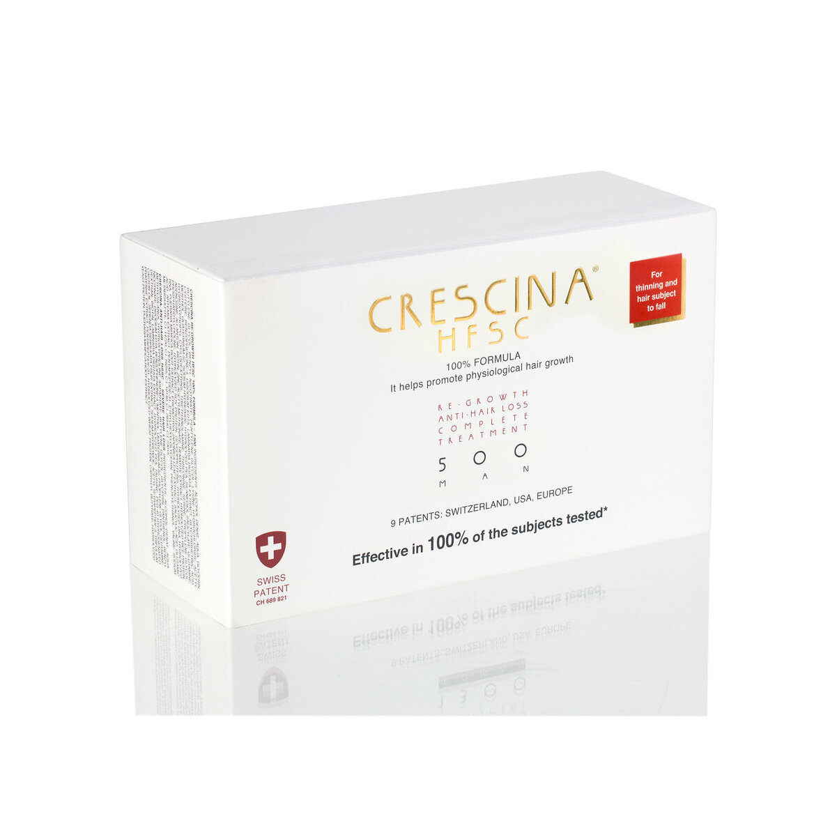 Комплекс 500 для мужчин Лосьон Re-Growth 10х3.5мл + Лосьон Anti-Hair Loss 10х3.5мл купить в VISAGEHALL