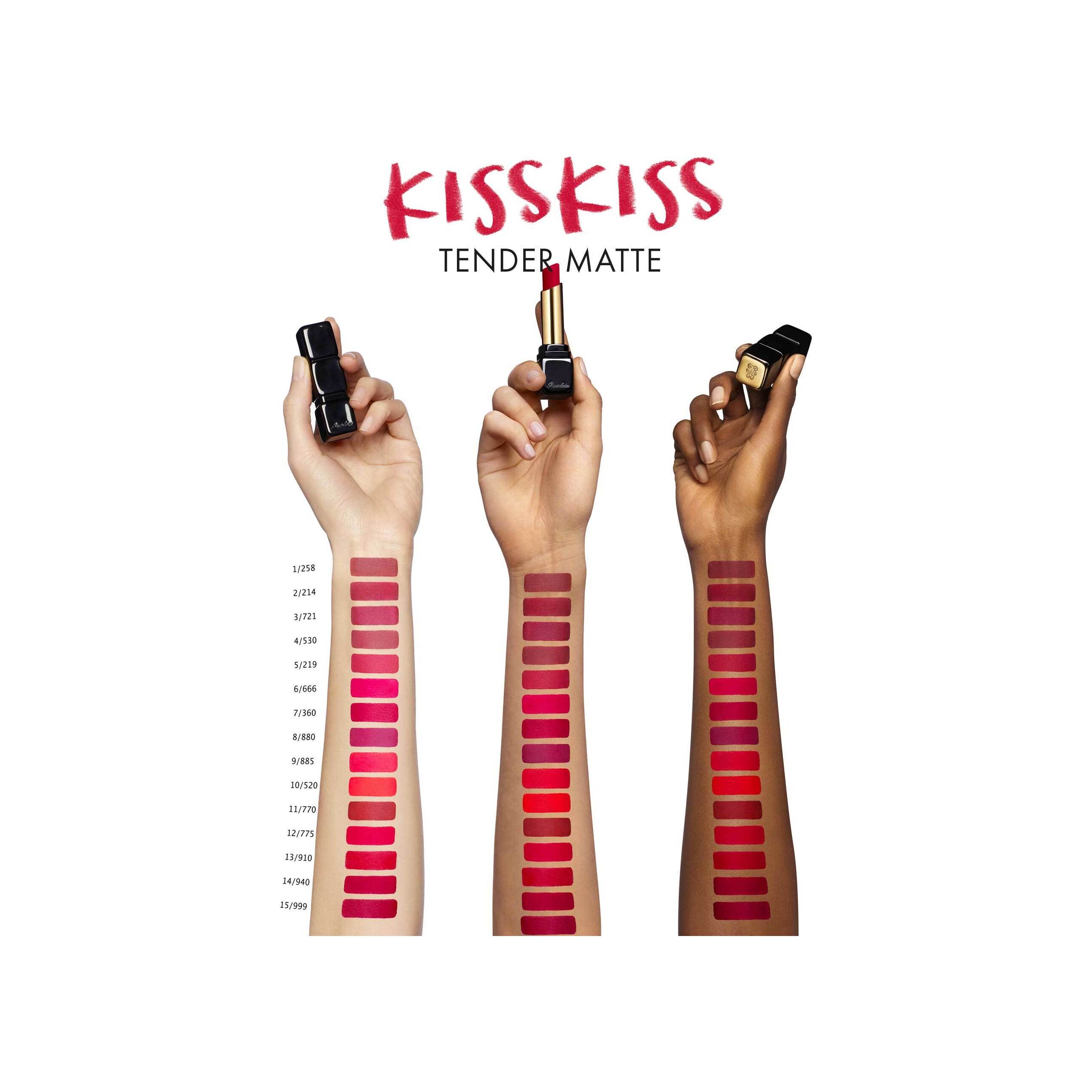 Помада для губ KissKiss Tender Matte 