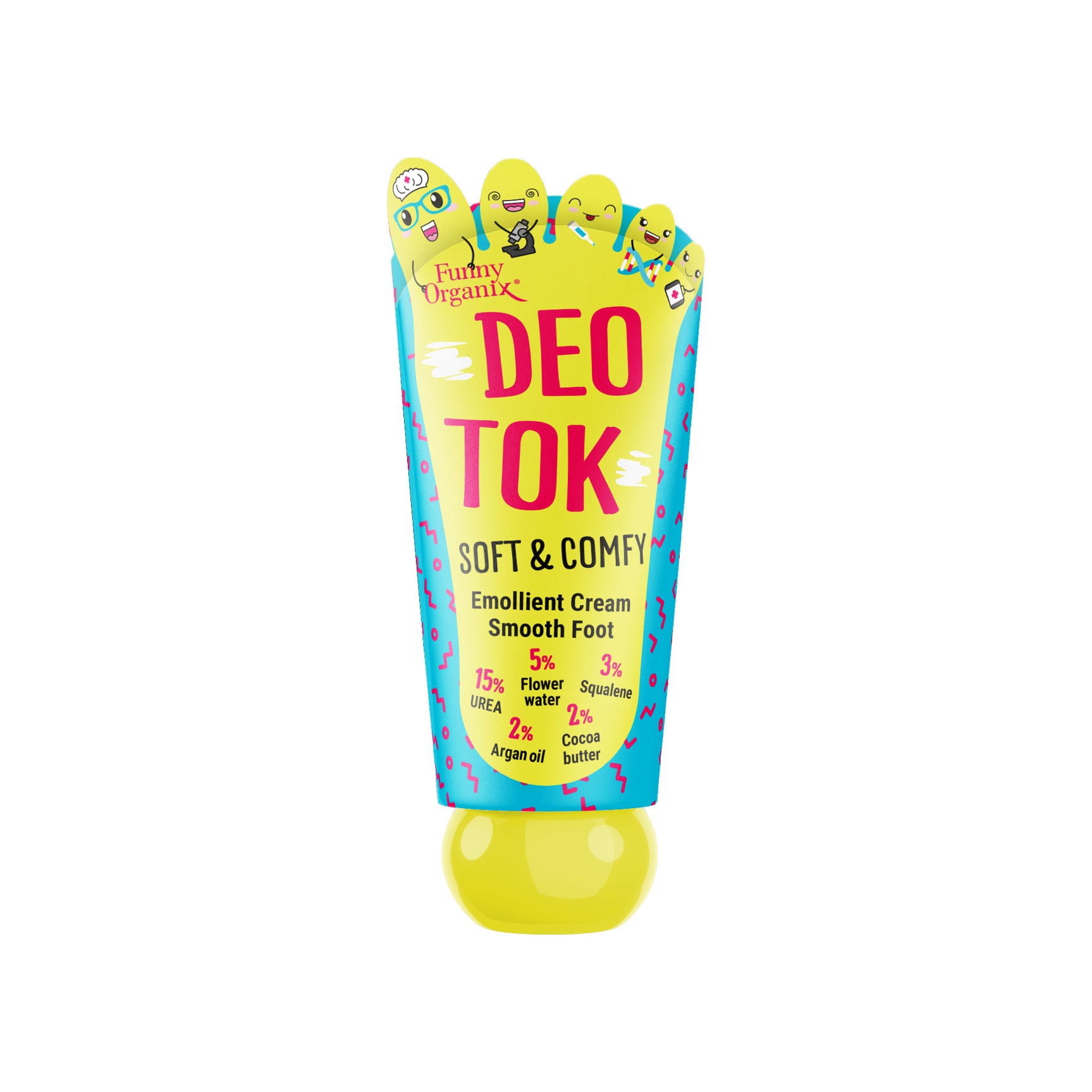 Крем-уход для ног Гладкость и Комфорт Deo-Tok купить в VISAGEHALL