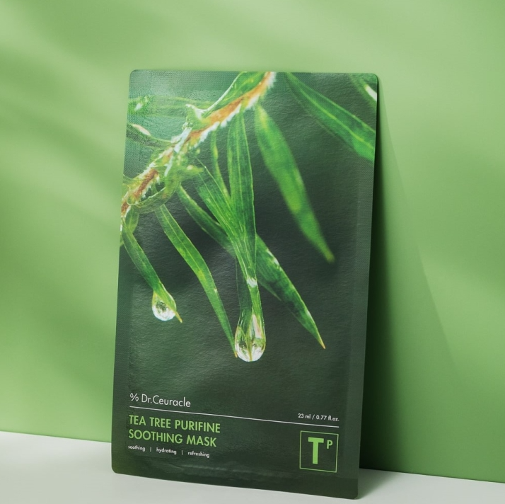 Маска для лица с экстрактом чайного дерева Tea Tree Purifine купить в VISAGEHALL