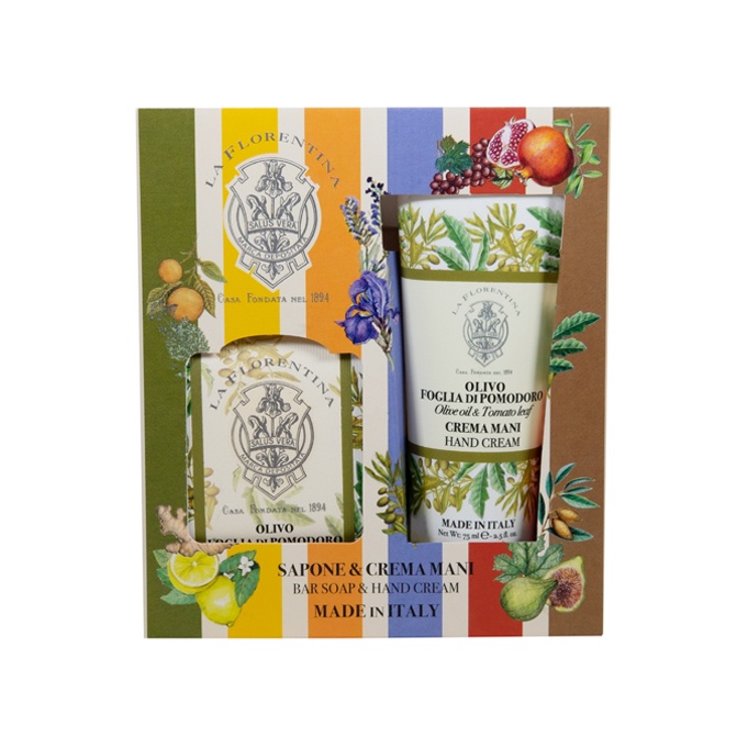 Набор Olive Oil & Tomato Leaf: Крем для рук + Мыло купить в VISAGEHALL