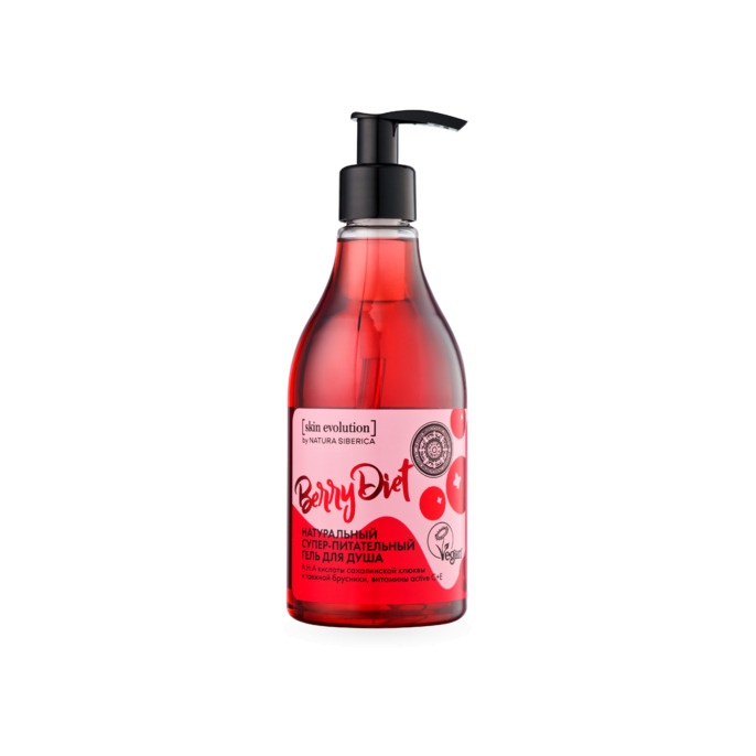 Гель для душа супер-питательный Berry Diet Skin Evolution купить в VISAGEHALL