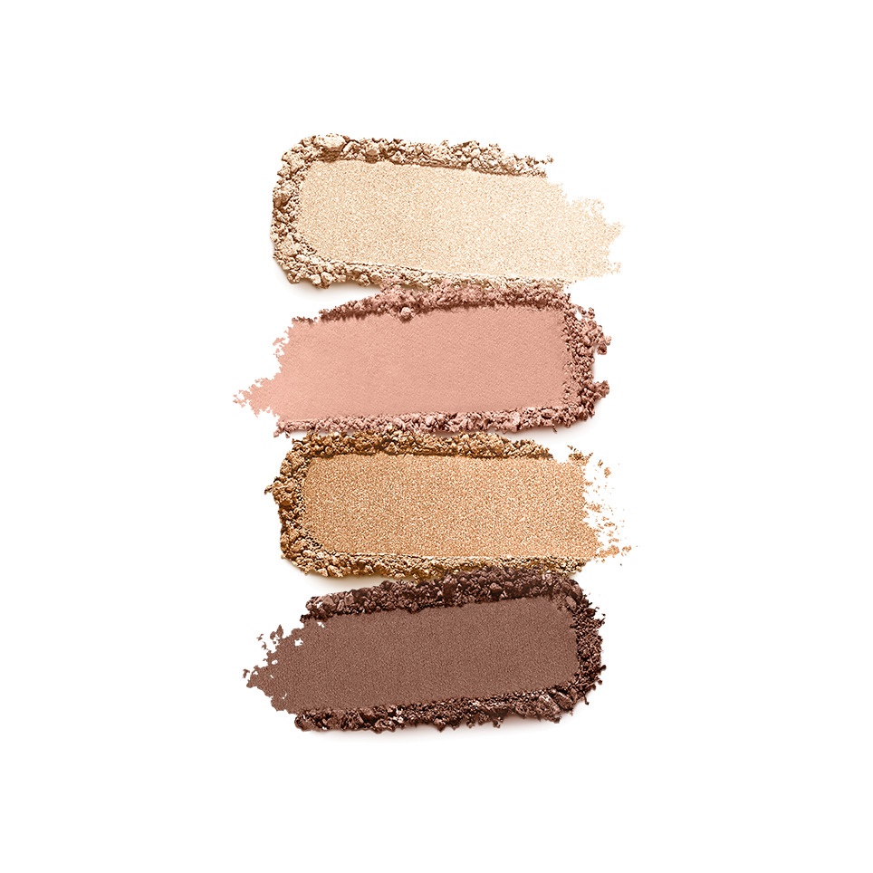Палетка теней для век bright quartet eyeshadow palette 