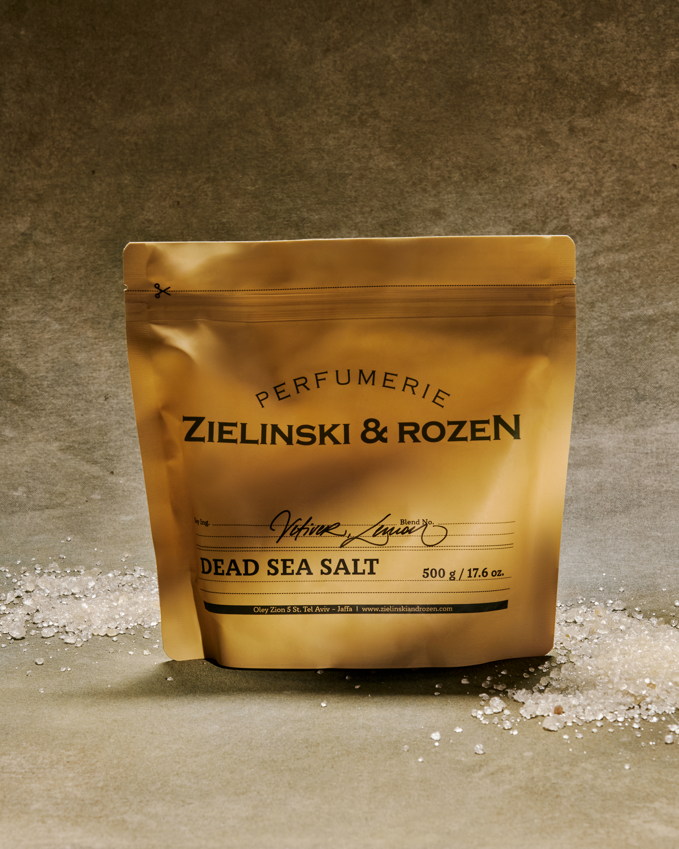 Соль Мертвого моря Ветивер, Лимон купить в VISAGEHALL