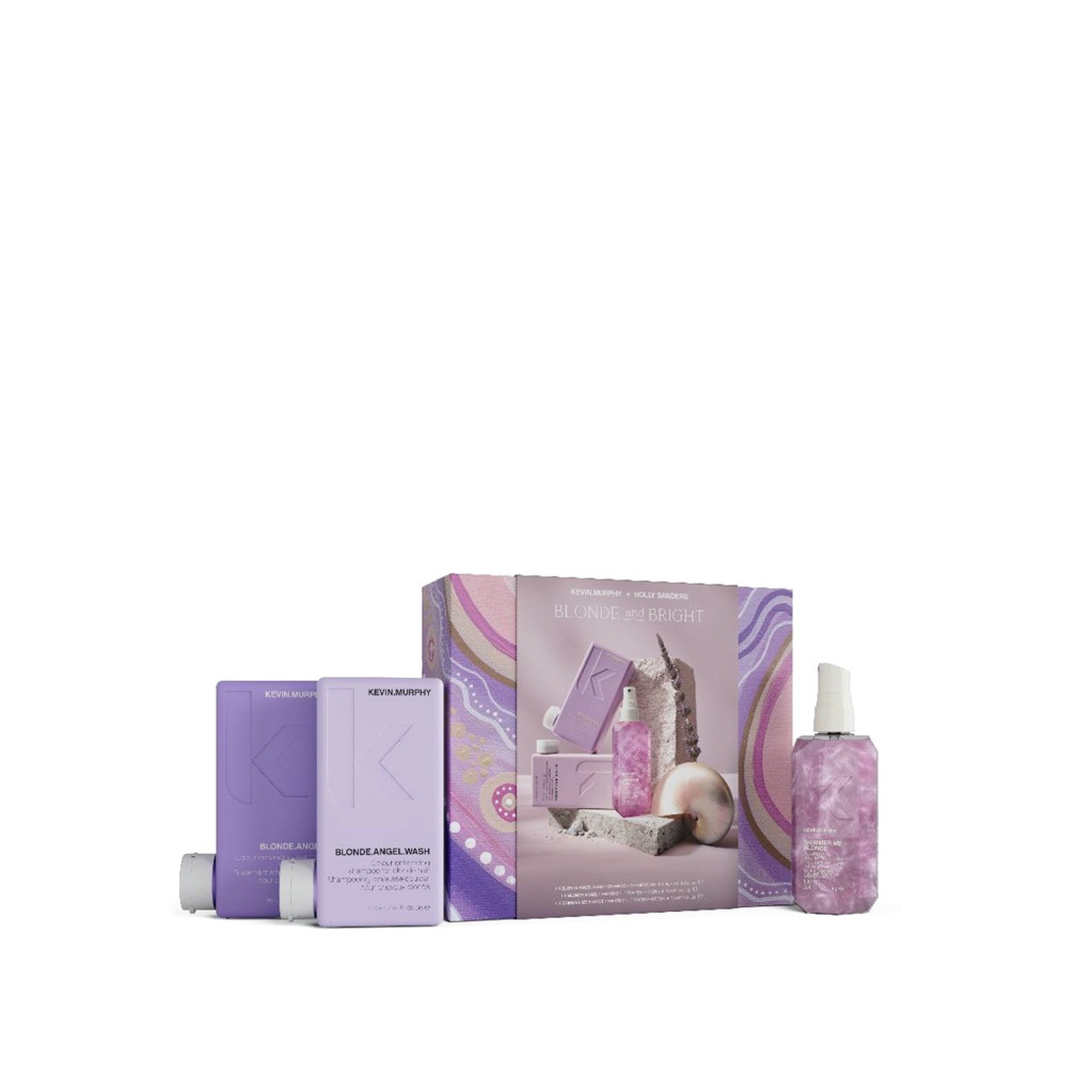 Набор Blonde and Bright: Шампунь + бальзам + спрей сияющий