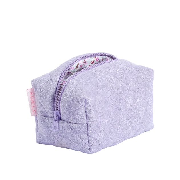 Косметичка Cиреневая замша mini