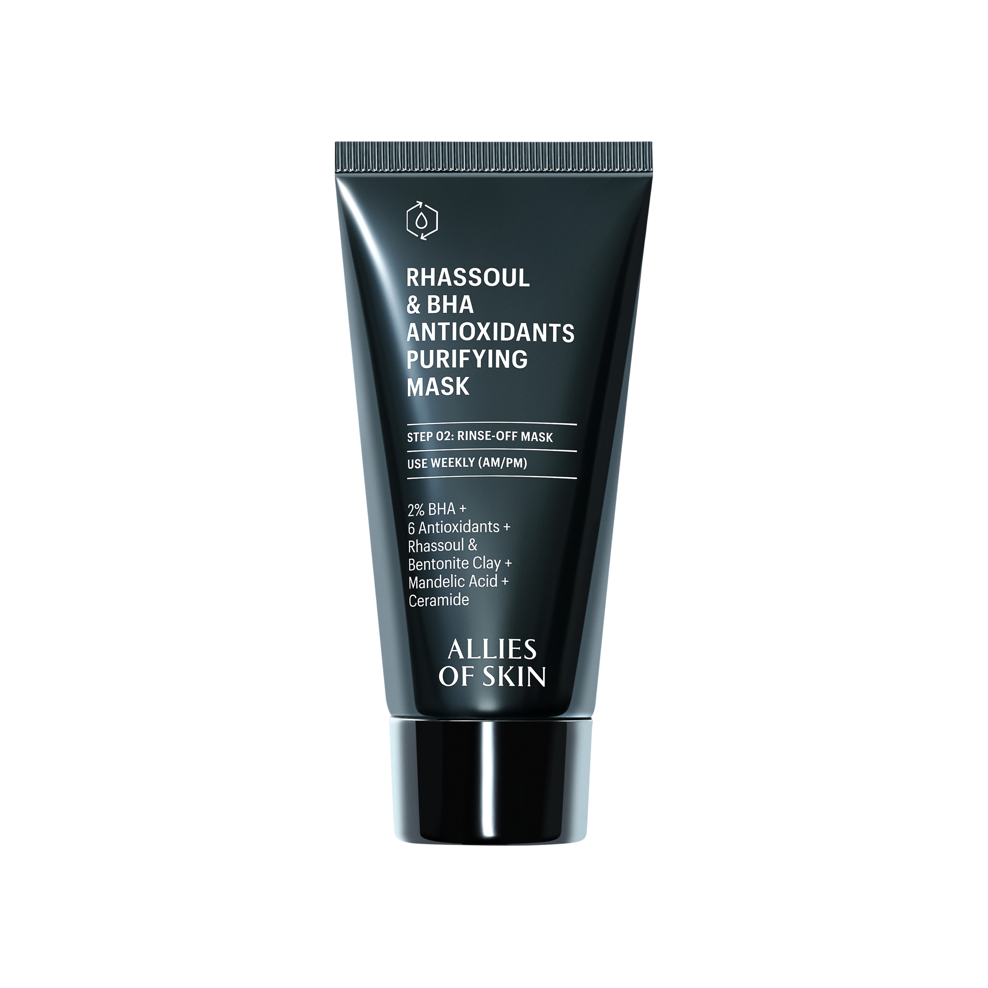 Маска очищающая антиоксидантная с глиной гассул и салициловой кислотой купить в VISAGEHALL