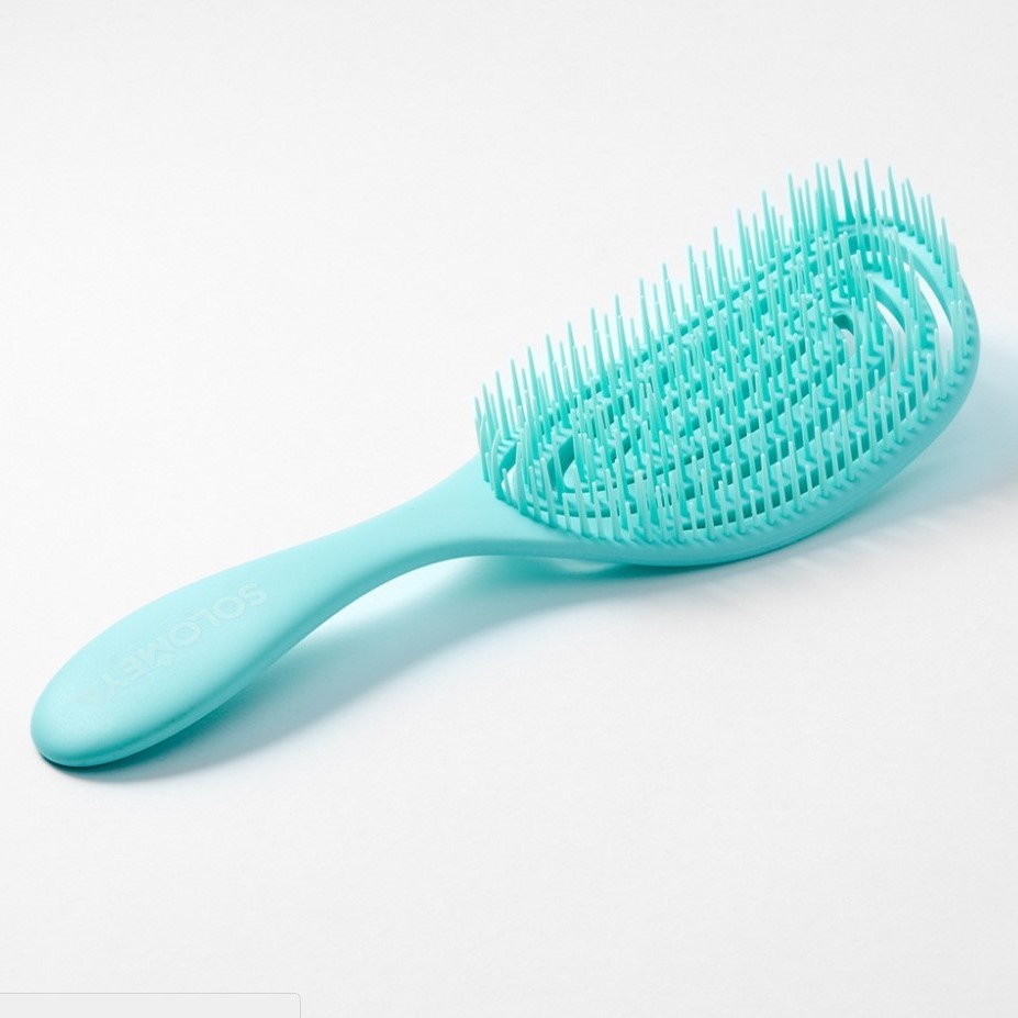 Расческа для сухих и влажных волос Wet Detangler Brush Oval Jasmine купить в VISAGEHALL