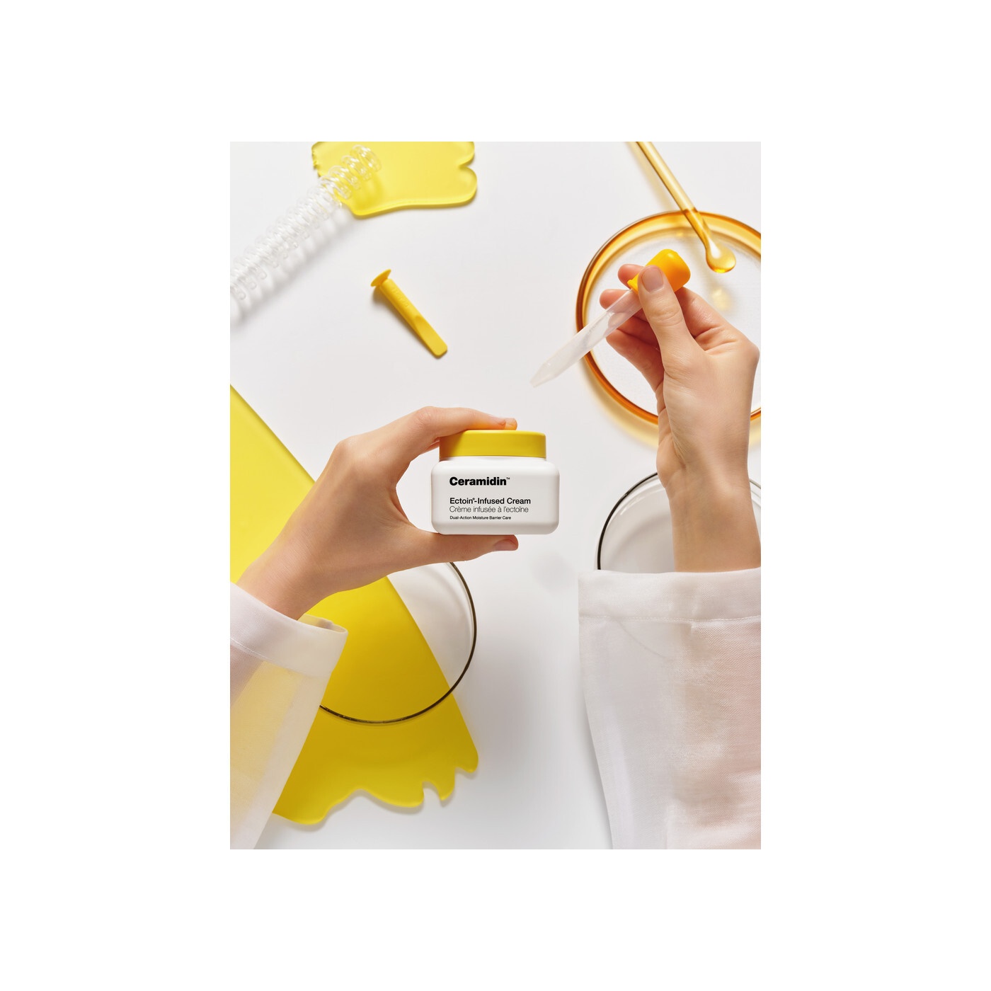 Крем с эктоином глубоко увлажняющий Ceramidin Ectoin-Infused  купить в VISAGEHALL