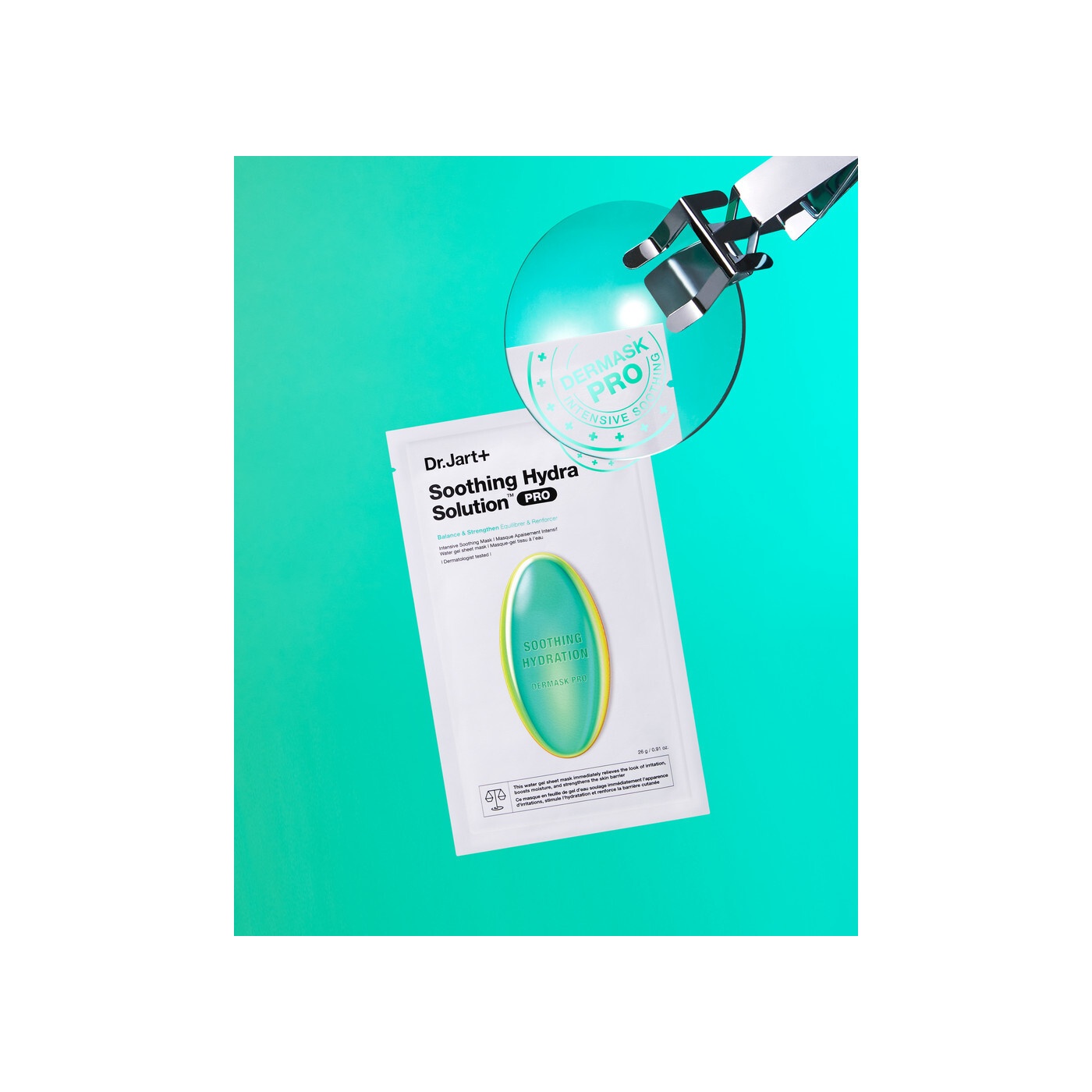 Маска "Капсулы красоты" успокаивающая Dermask Soothing Hydra Solution Pro купить в VISAGEHALL