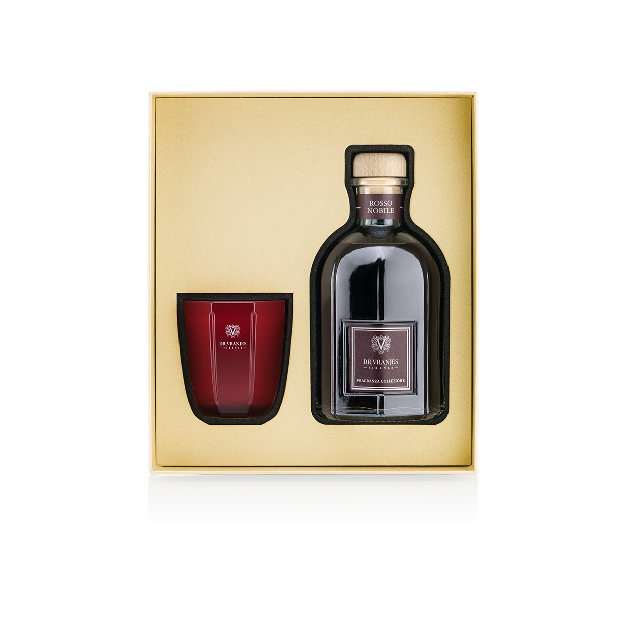 Набор Rosso Nobile: Диффузор + Свеча Red Tourmaline купить в VISAGEHALL