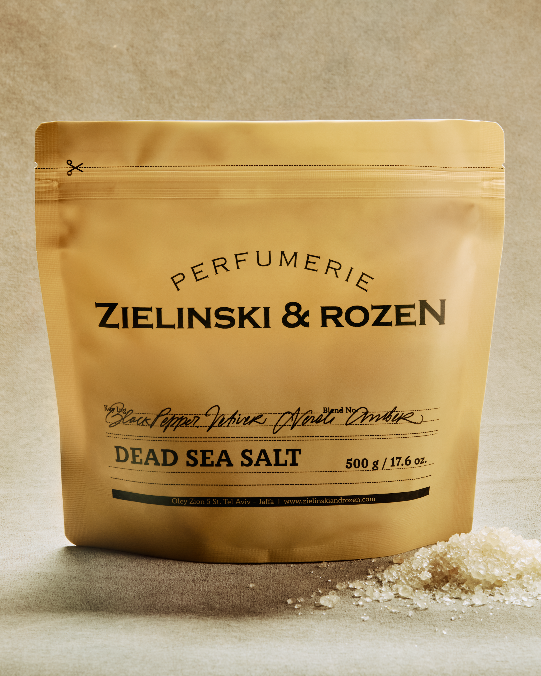 Соль Мертвого моря Черный Перец, Ветивер, Нероли, Амбра купить в VISAGEHALL