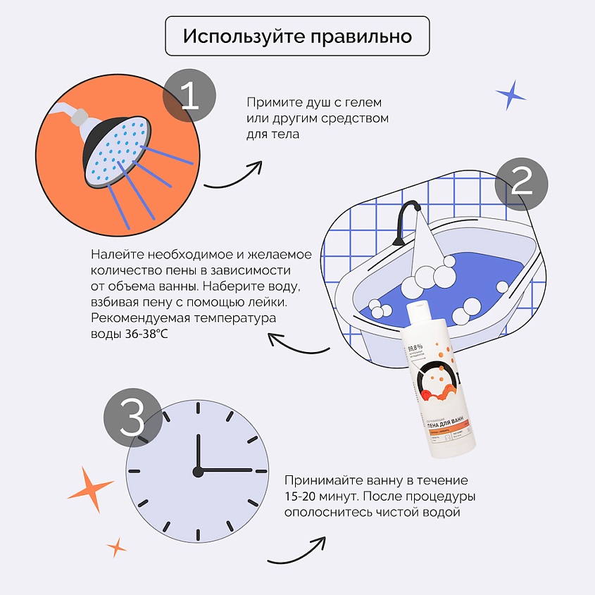 Пена для ванн согревающая Корица и Имбирь купить в VISAGEHALL