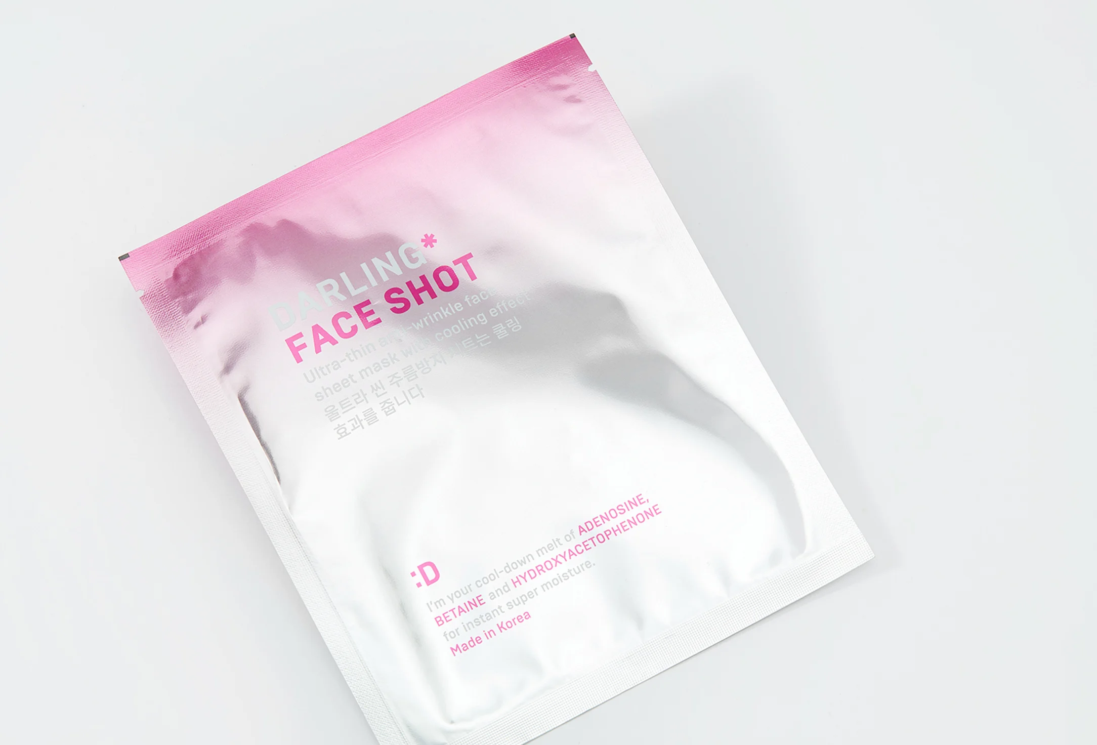 Супертонкая тканевая anti-wrinkle маска с охлаждающим эффектом Face Shot купить в VISAGEHALL