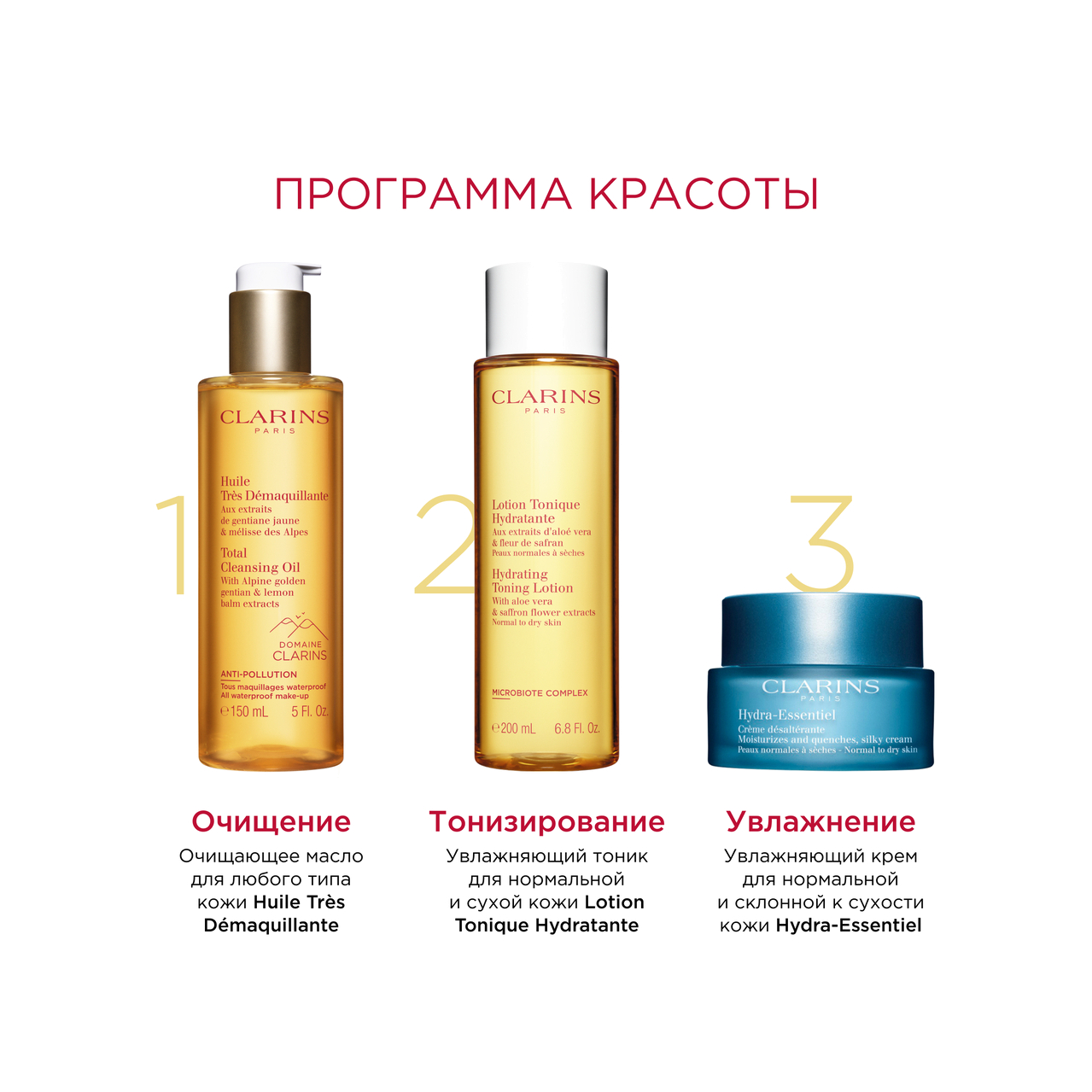 Масло очищающее для любого типа кожи Huile Très Démaquillante