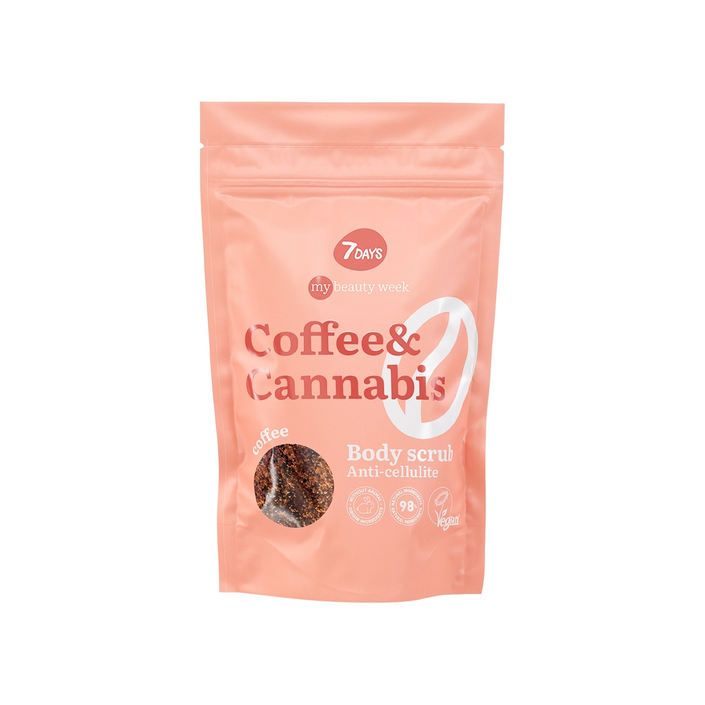 Скраб для тела кофейный антицеллюлитный Coffee&Cannabis My Beauty Week  купить в VISAGEHALL