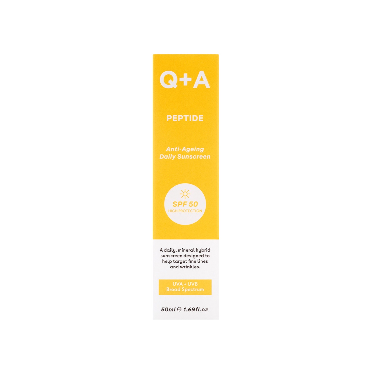 Солнцезащитный крем для лица Peptide SPF50 купить в VISAGEHALL
