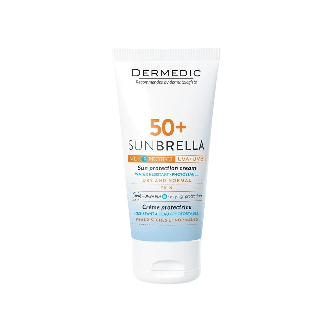 Крем солнцезащитный для сухой и нормальной кожи SPF 50+ купить в VISAGEHALL