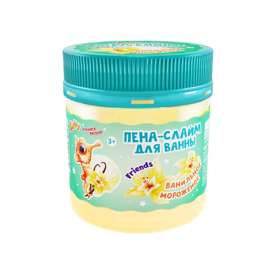 Пена-слайм для ванны детская Ванильное Мороженое купить в VISAGEHALL