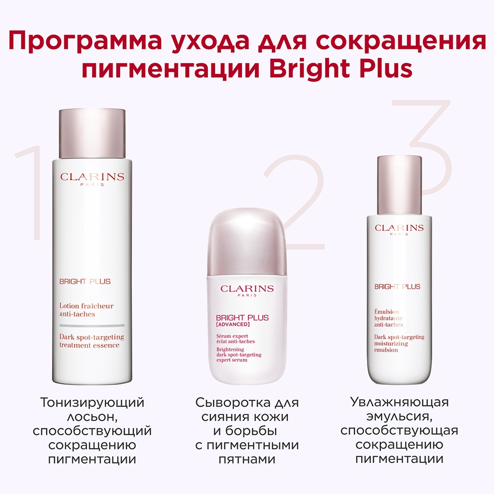 Сыворотка для сияния кожи и борьбы с пигментными пятнами Bright Plus Advanced