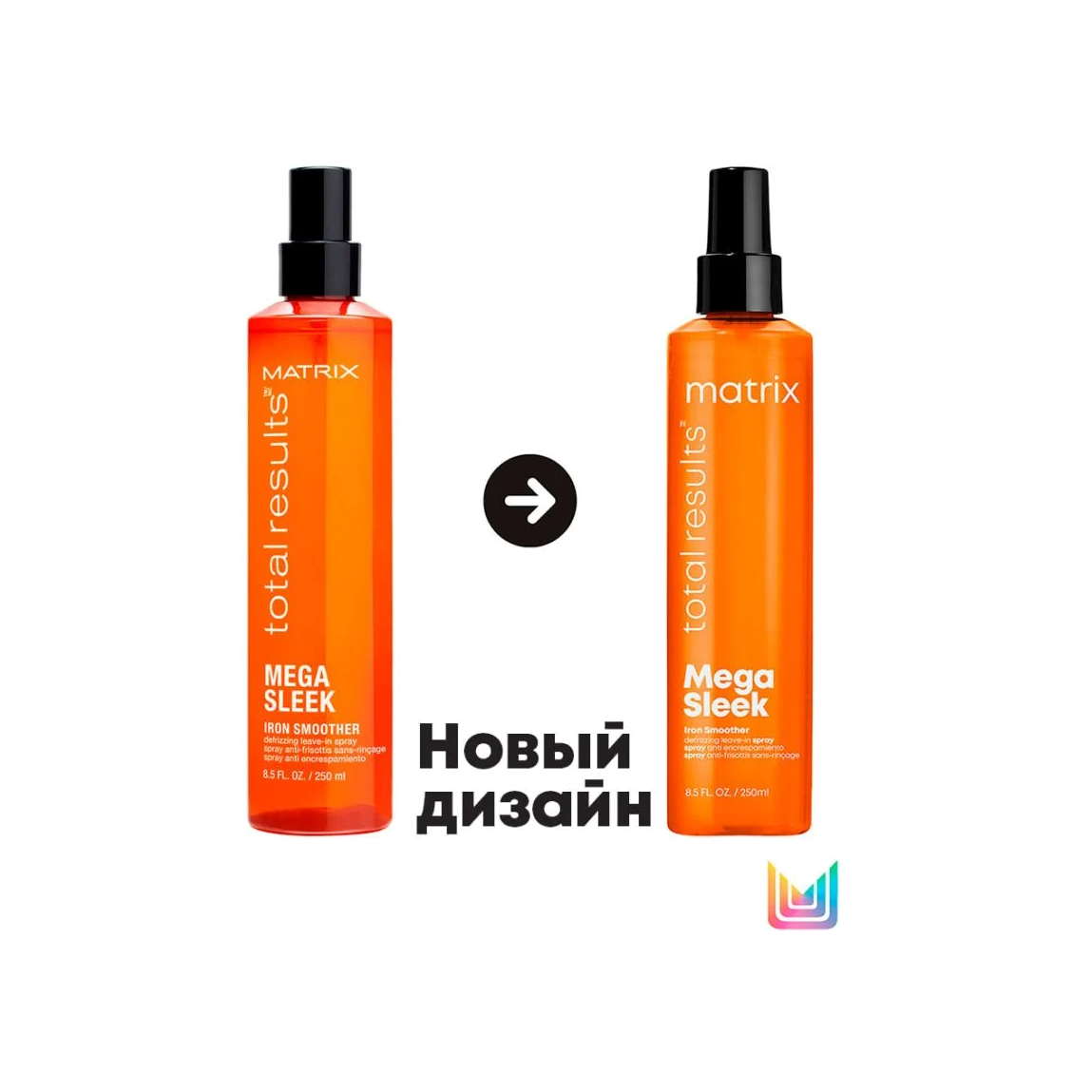 Спрей для гладкости волос с термозащитой Iron Smoother Mega Sleek купить в VISAGEHALL