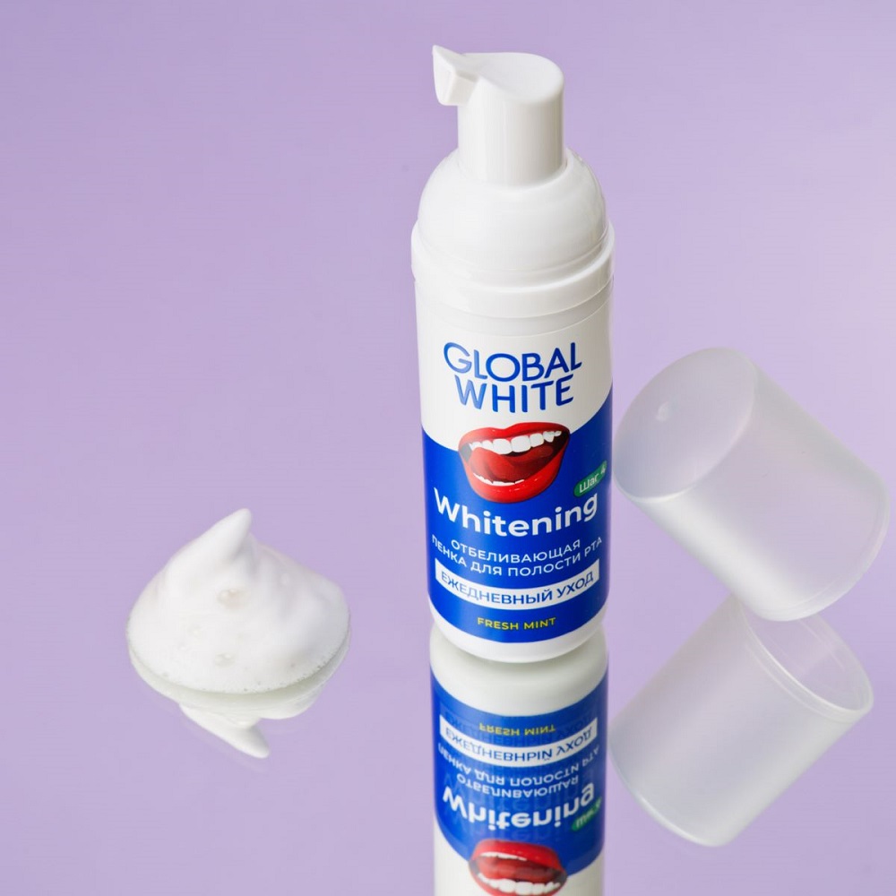 Пенка для зубов отбеливающая купить в VISAGEHALL