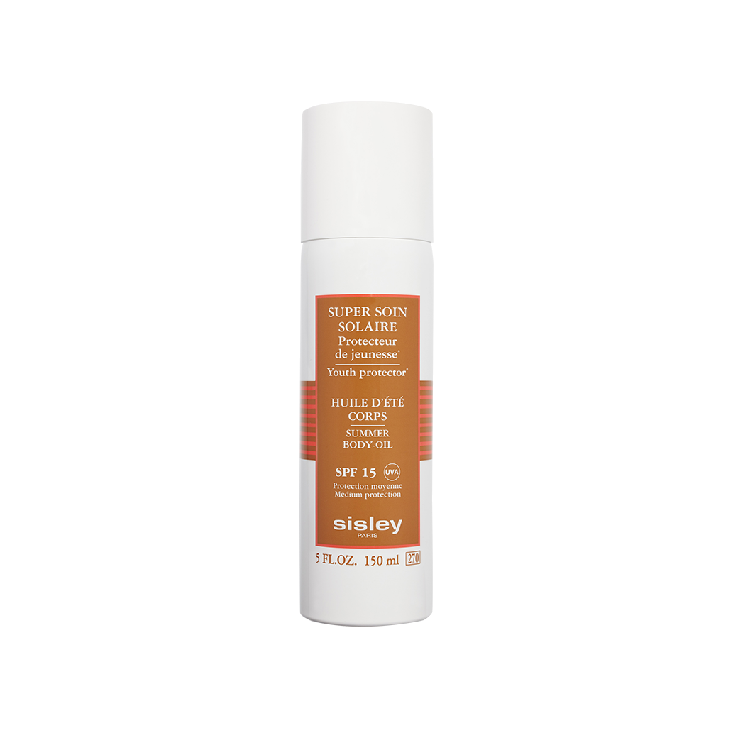 Super Soin Solaire Summer Body Oil SPF 15 Масло солнцезащитное для тела SPF15 купить в VISAGEHALL