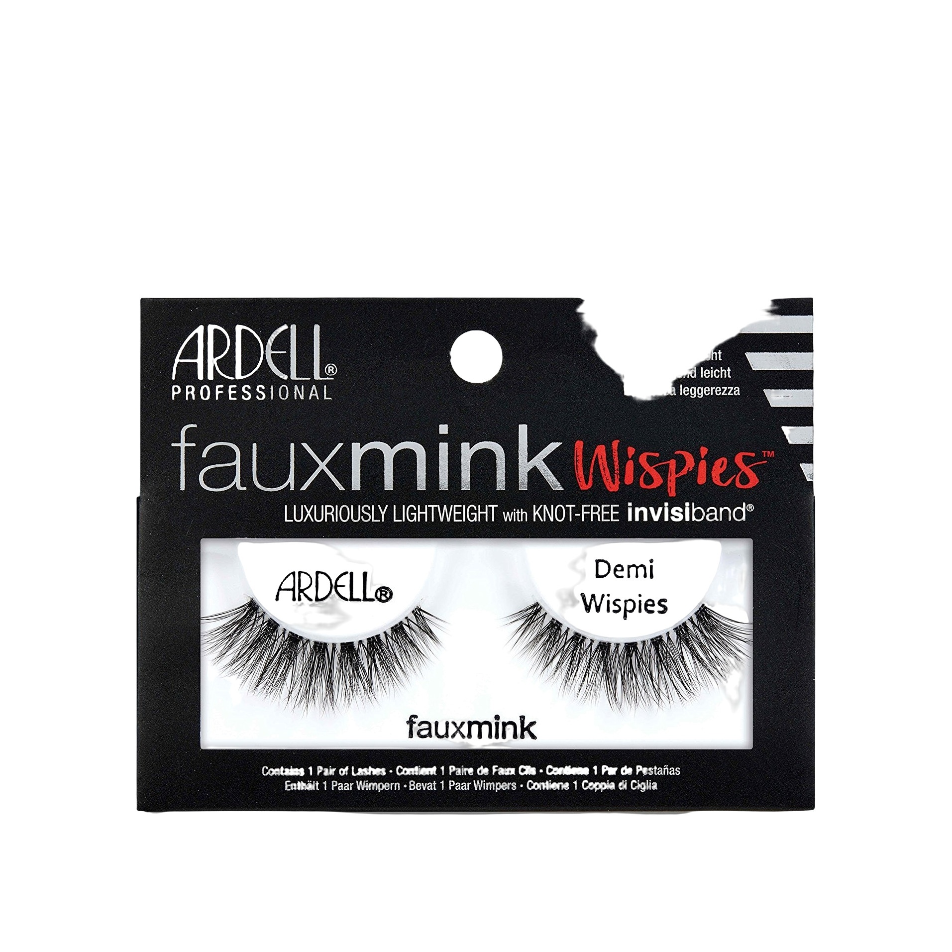 Ресницы накладные Faux Mink Wispies Норка купить в VISAGEHALL