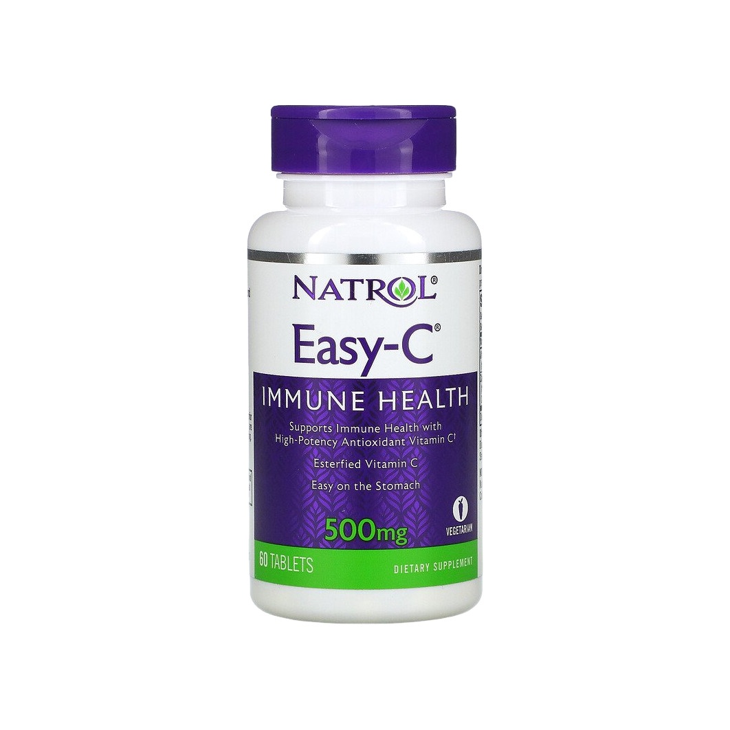 Easy-C Аскорбат кальция + биофлавоноиды цитрусовых 500mg