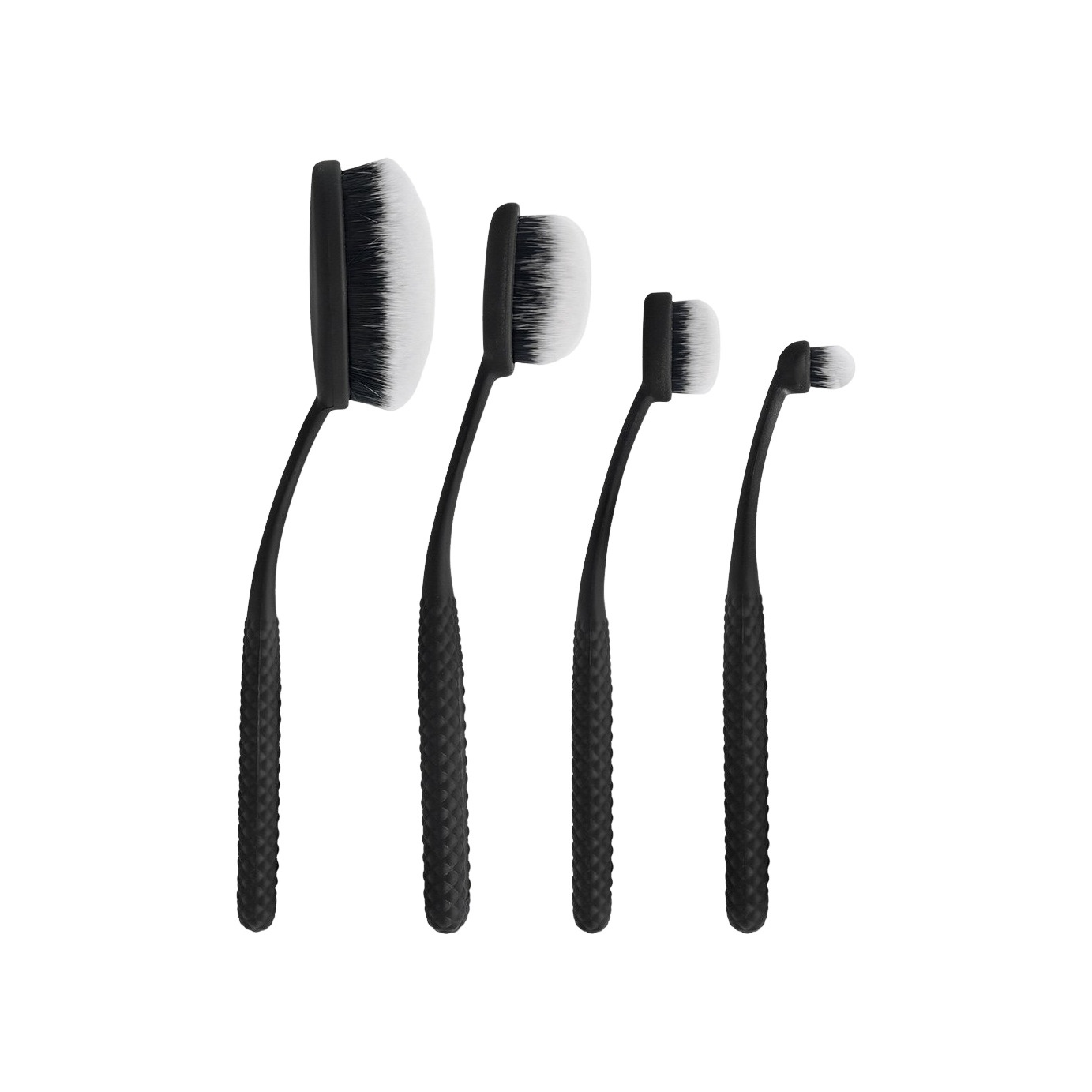 Набор кистей-щеток для макияжа Черный Moda Pro Face Perfecting Kit купить в VISAGEHALL