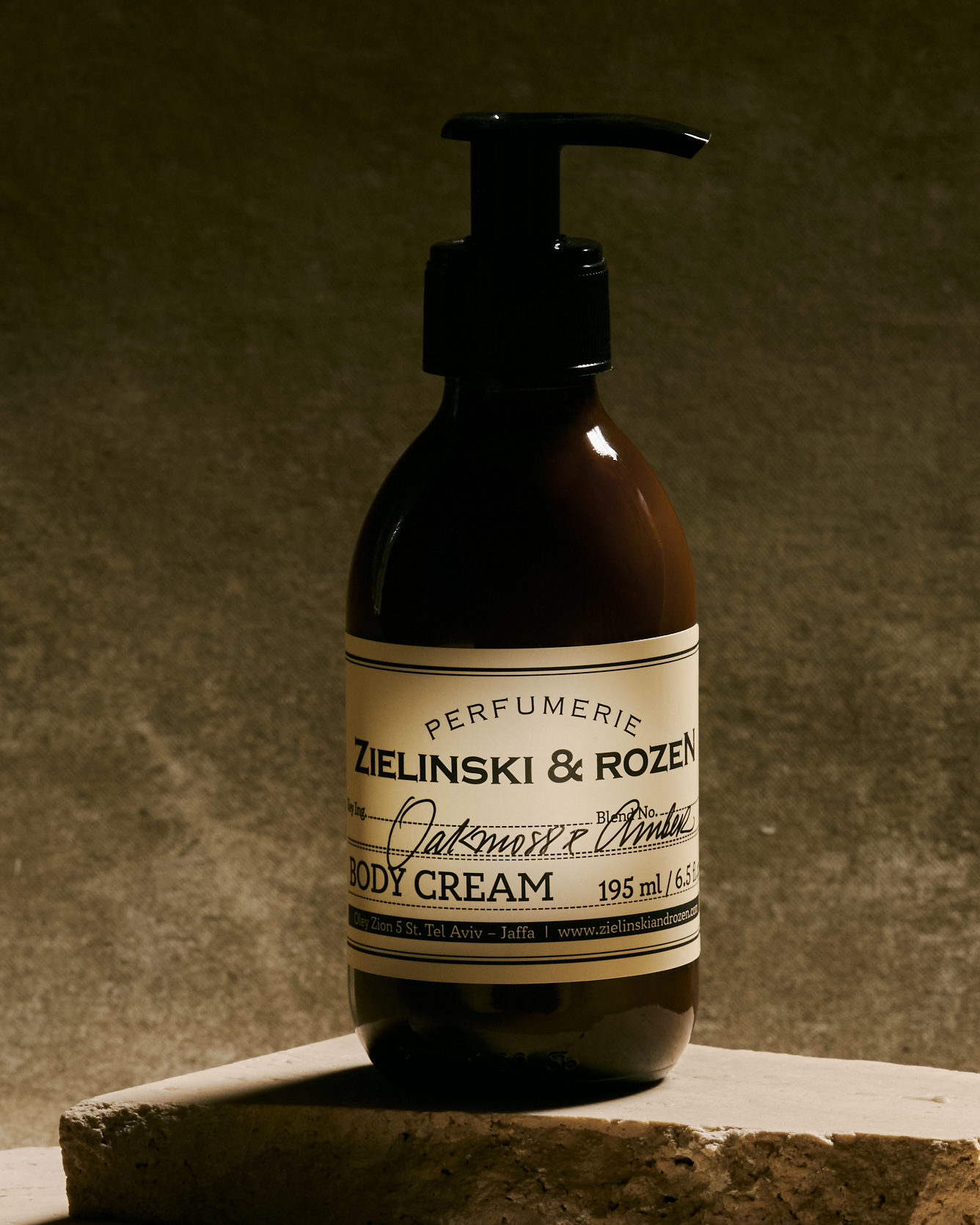 Крем для тела Дубовый мох, Амбра купить в VISAGEHALL