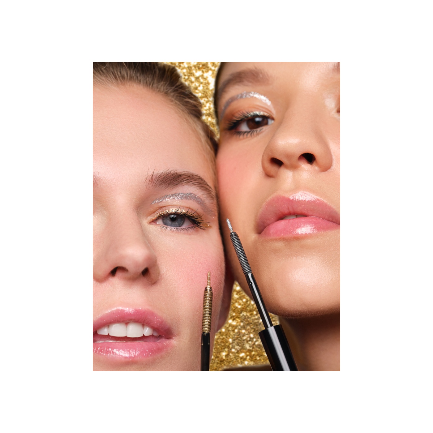 Тушь-лайнер Glitter Mascara&Liner