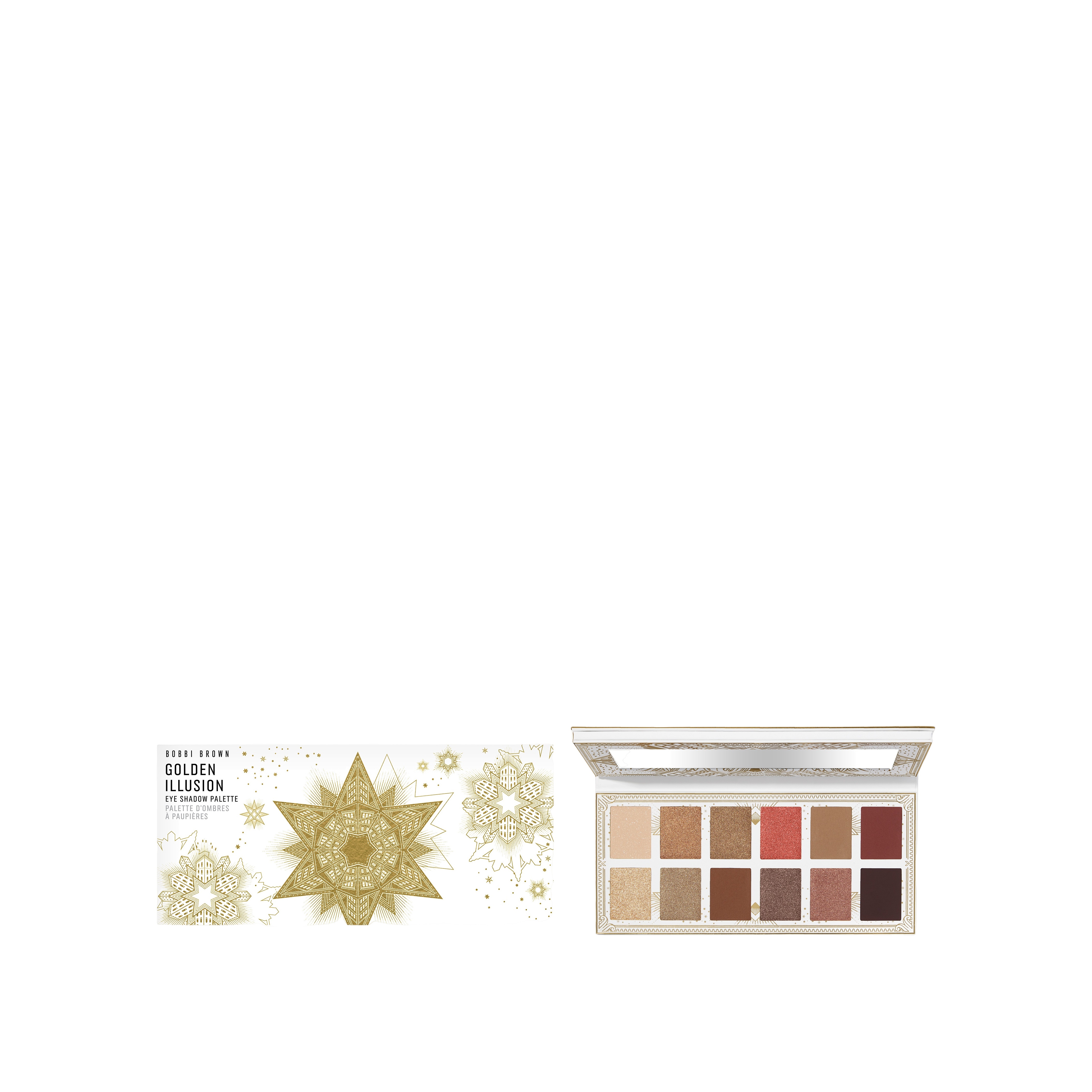 Палетка теней Golden Illusion 12 Well Palette купить в VISAGEHALL
