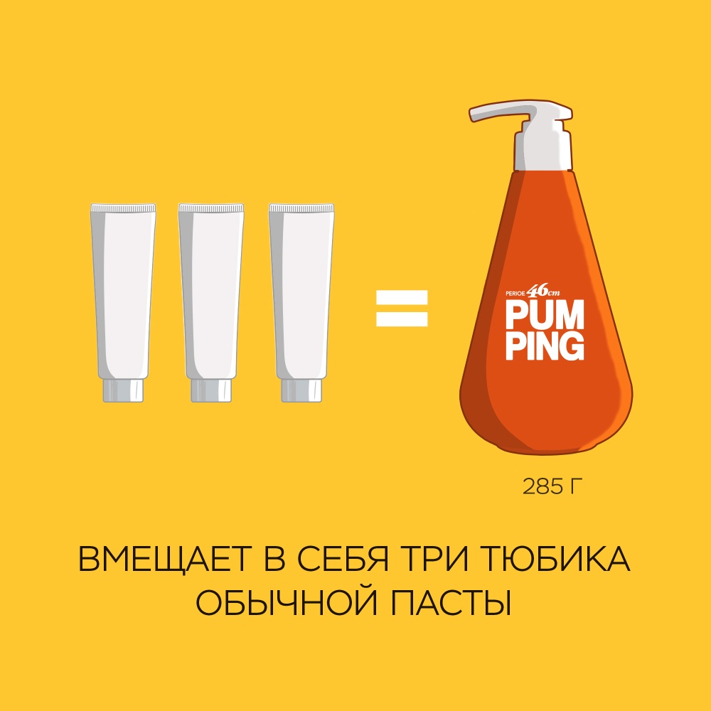 Зубная паста отбеливающая Whitening Pumping Toothpaste купить в VISAGEHALL
